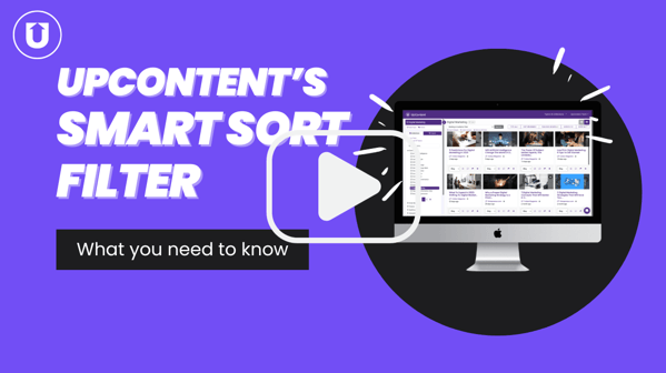 UpContent’s Smart Sort Filter Video Cover