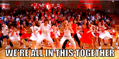High School Musical We're All In This Together GIF